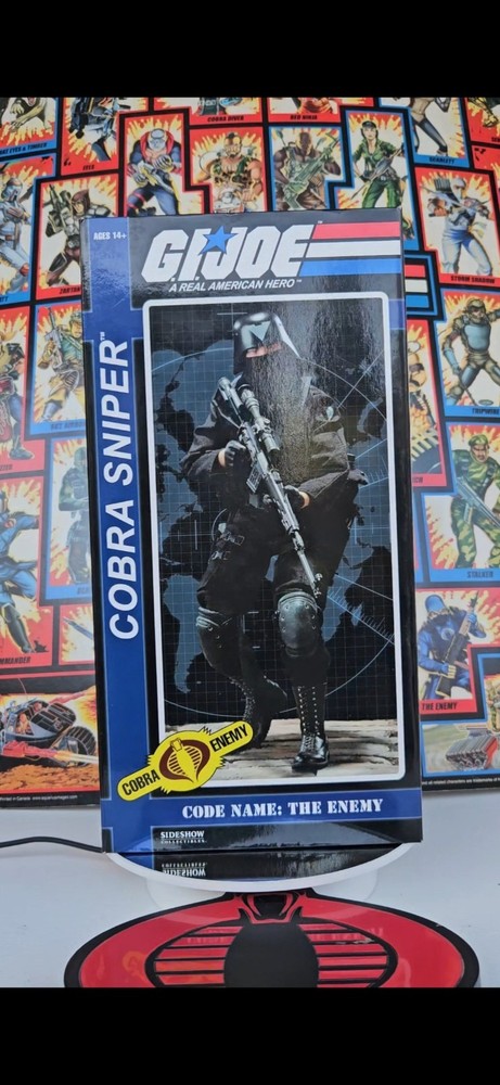 Sideshow G I Joe Cobra Sniper “The Enemy”-1:6-Never Opened