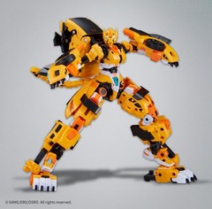 Metal Cardbot W TACHY Transforming Cheetah Robot Car Action Figure SAMG