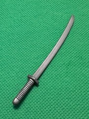 Vintage Shillman War Heroes 1983 Japanese Officer SAMURAI SWORD Lion Rock part