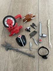 Vintage Action Figures Accessories Weapons Mixed Lot 90s 80s MMPR Power Rangers