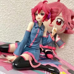 SEGA Utau Kasane Teto Premium Chokonose Action Figure PVC Model Collection