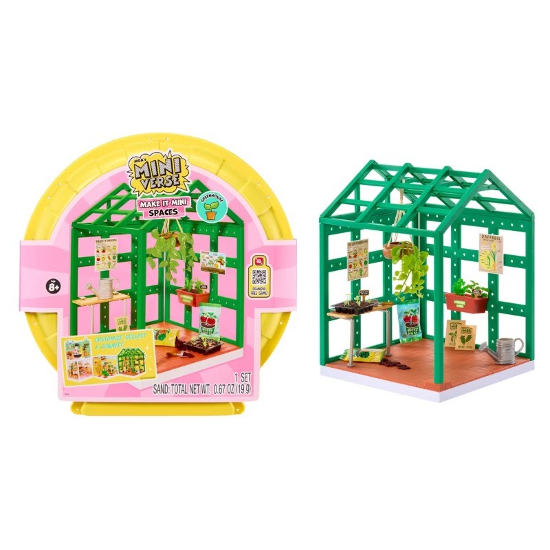 Miniverse Make It Mini Spaces Greenhouse Building Set