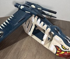 Star Wars Clone Wars Republic Gunship Tiger Shark Saga Vintage Collection