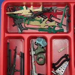 Early 1980s G.I. Joe ARAH Estate Collection Lot in Box – 15 Figures, Accessories
