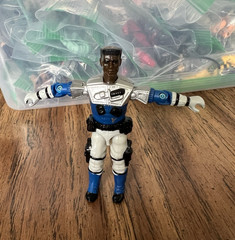 100% Complete 1990 Sky Patrol Static Line Figure Vintage G.I. GI Joe 3.75 ARAH