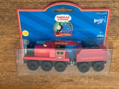 2001 Learning Curve Wooden Thomas Train Mike! NEW!