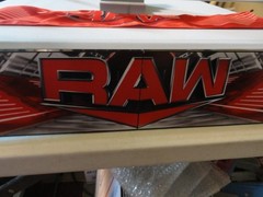 MATTEL WWE MONDAY NIGHT RAW WRESTLING RING SEE PICS! 21″ RING EXCELLENT