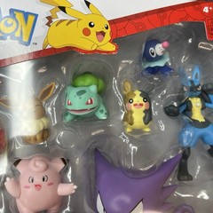 Pokemon Battle Ready Figure Multi-pack 8 Figures, Haunter, Eevee, Lucario, New!