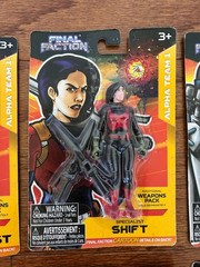 (8) 2020 “FINAL FACTION” {ALPHA TEAM 1/KHARN} SERIES 1 Figure Lot, COMPLETE SET!