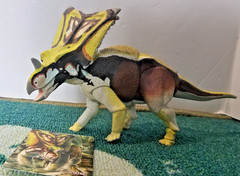 Beasts of the Mesozoic Chasmosaurus Belli Dinosaur Action figure used 1:18
