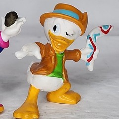 Vtg 1986 Disney Ducktales 2 Webby Huey Duey Louie Scrooge PVC Figure Lot Of Five