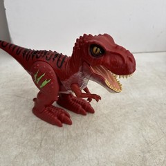 T-Rex Red Roaring Walking Light Up Dinosaur Battery Operated Zuru 12x7x3″
