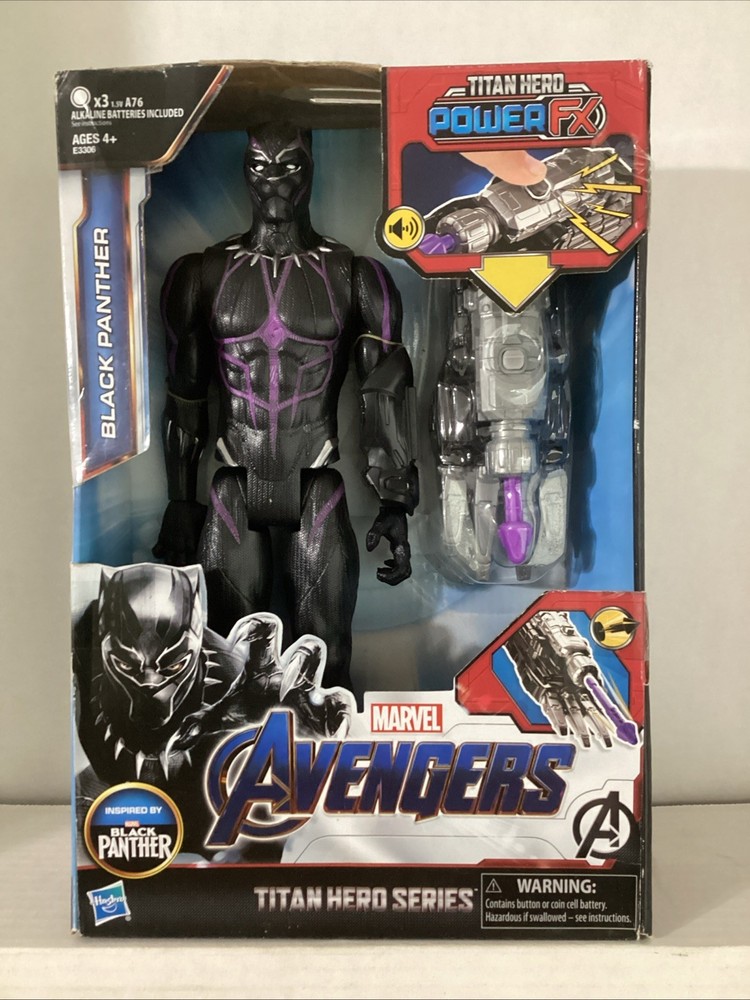 Marvel Avengers Titan Hero Series Black Panther Action Figure 2018 Hasbro