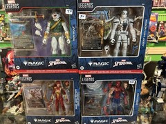 IN HAND! Marvel Legends Magic the Gathering SPIDER-MAN 6″ Hasbro Figure Set of 4