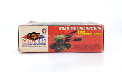 GI JOE COMANDOS EM ACAO ROBO-METRALHADORA COMPLETE w/BOX & BP’s BRAZIL ESTRELA