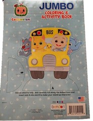 Cocomelon Coloring and Activity Book Friends NEW
