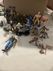 Vintage Random Figures Lot Of 18 No Accessories ￼