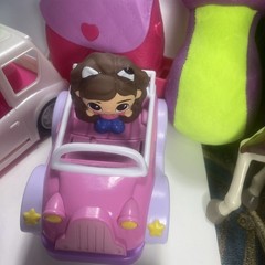 Girls Toy Lot Variety Of Toys, Plush Jewelry Box And Collectibles 18 Items