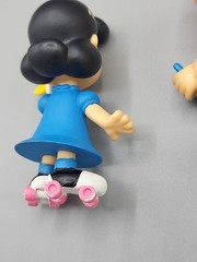 Lot Of 2 Peanuts Charlie Brown Lucy PVC Vinyl Figures JP Peanuts Used