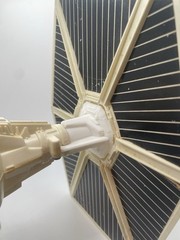 VINTAGE Star Wars IMPERIAL TIE FIGHTER PART WING STRUT KENNER Connector REPRO