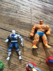 Lot Of 17 Die Cast & Plastic Super Heroes, Mixed Lot