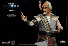 EXO-6 Star Trek: Picard Season 3 Klingon Warrior Worf 1/6 Scale 12″ Figure