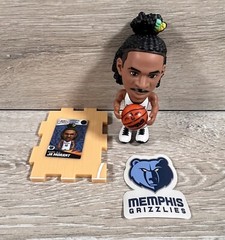 2023 Zuru NBA Ballers 5 Figure Ja Morant Memphis Grizzlies White Jersey