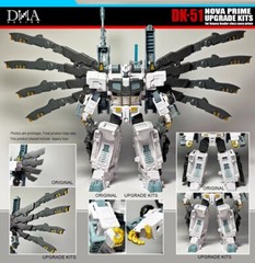DNA DK-51 Wings Weapon Upgrade Kit For Legacy Leader Class Nova Prime WITH BONUS