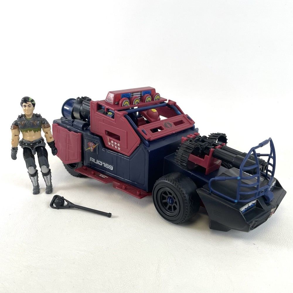 Vintage 1986 GI Joe Dreadnok Thunder Machine 99% COMPLETE + Thrasher ++!
