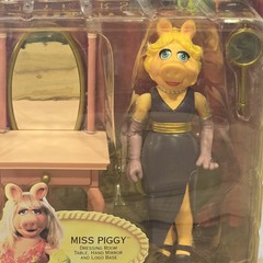 The Muppet Show 25 Years Miss Piggy Dressing Room Figure Palisades 2002
