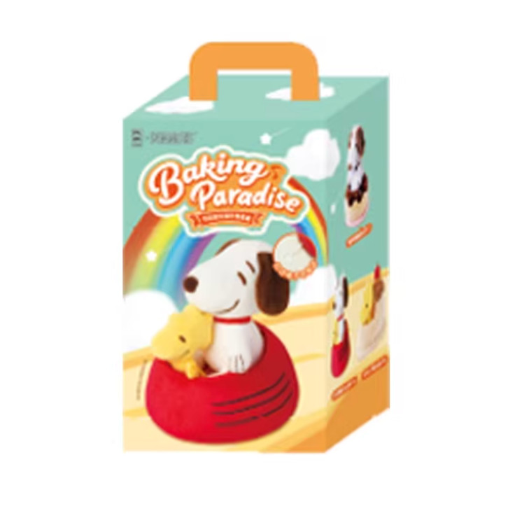 💡 M&G Shop x Peanuts Snoopy Baking Paradise Series Plush One Random Blind Box