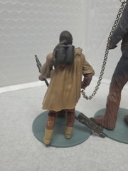 Star Wars Chewbacca Prisoner & Princess Leia Boushh The SAGA Collection 2006
