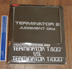 TSUKUDA HOBBY TERMINATOR 2 JUDGEMENT DAY, T-800 VS T-1000, 1/6 SCALE SET, NOS