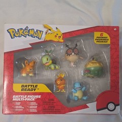 New Jazwares Pokemon Battle Ready 6-Figure Multi-Pack Set Lot Of 2 Boxed