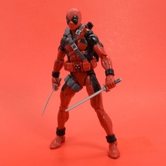 Marvel Legends 6″ Sasquatch BAF Wave Red Suit Comic Deadpool As Shown B24