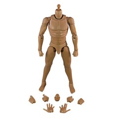 1:6 Scale Muscular Male Action Body Model 12″ Action Figure Body For Hot Toys