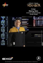 EXO-6 1/6 Scale Star Trek Voyager Ensign Harry Kim New in Manufacturer Box.