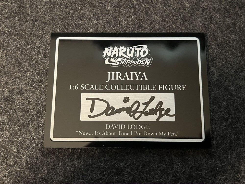 Rocket Toys Jiraiya ROC-020 | Hand Signed by David Lodge (Voice Actor)