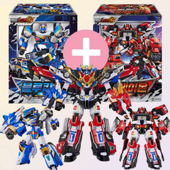 Metal Cardbot W BLAION & BLUE COP W Grand Blue Leon Transforming Robot set 2025