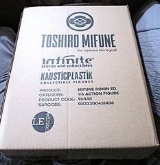 Infinite Statue KausticPlastik TOSHIRO MIFUNE RONIN 12 in ACTION FIGURE Doll