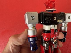 Vintage Popy Miraiman Atlas Future Robot Daltanious 6″ Action Figure Japan RARE!