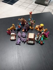 Vintage 18 Flintstones Toy Figures Lot A Little Bit Of Everything