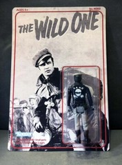 Custom RETRO 3 3/4 packaged THE WILD ONE 1953 (Marlon Brando AS “Johnny”) B&W