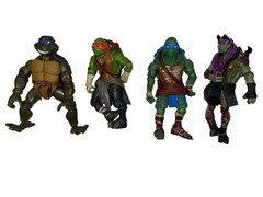 2014 Teenage Mutant Ninja Turtles 5″ Action Figures Paramount Pictures Lot of 4