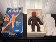 1979 Kenner Stretch X-Ray See-Thru Invader Figure Boxed w/ Box & Foam Insert
