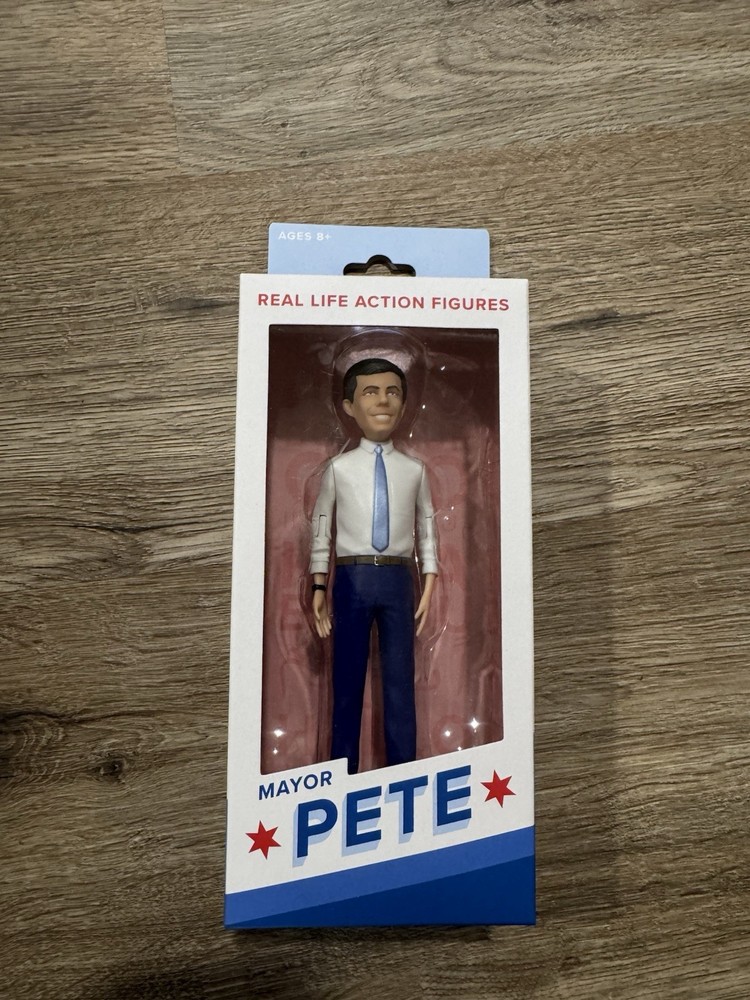 FCTRY Mayor Pete Buttigieg Real Life Action Figure – Collectible – NEW Free Ship