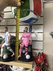 Lionel Messi Inter Miami Action Figure. (About 7in Tall)