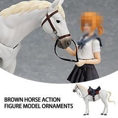 1/12 Scale Action Figures, 1/12 Scale Horse Figures, Model Collection Home WhiyP