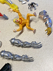 Vintage X-Men TAS The Animated Series Accessory Part Lot 1:12 Toy Biz MARVEL