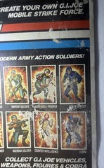 Vtg Original 1982 Hasbro ZAP BAZOOKA SOLDIER G.I. JOE 6110 Unopened.